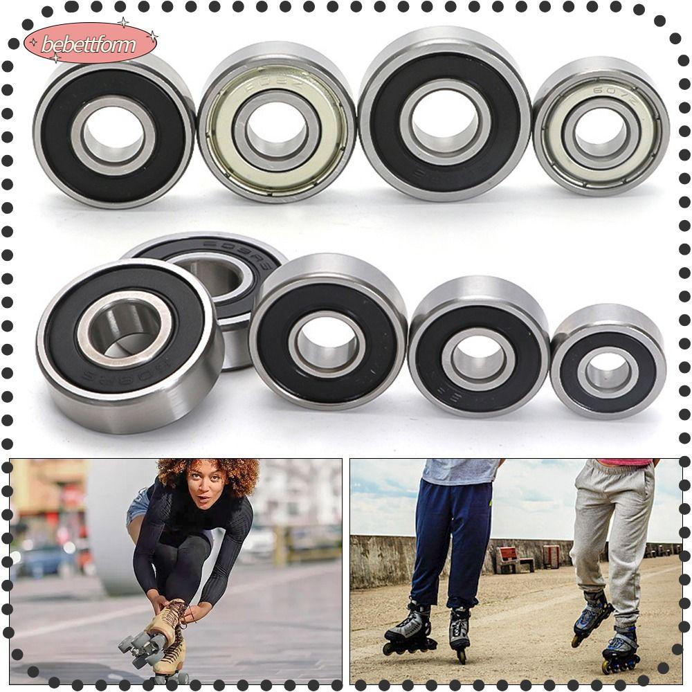 BEBETTKISS 1 ชิ้นชิ้นส่วนเครื่องพิมพ์, 608ZZ 608RS 609ZZ 609RS Double Shield Ball Bearing, Miniature
