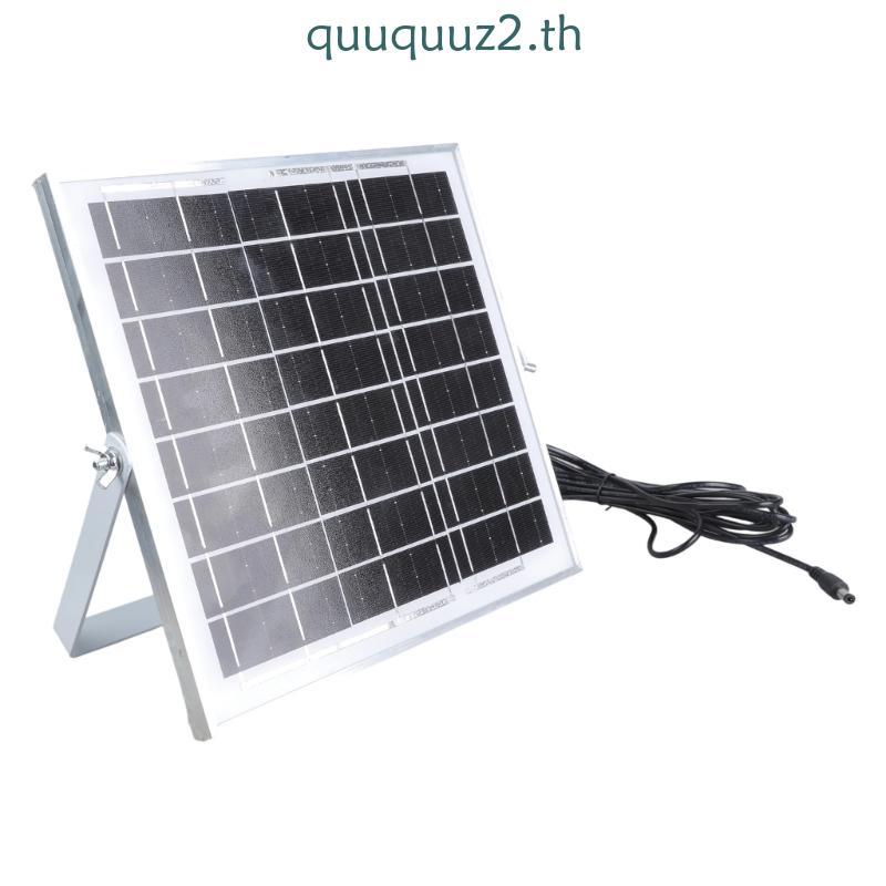 Quu 12V 0 66A แผงโซลาร์เซลล์อะแดปเตอร์ชาร์จ 15 60ft สายไฟมาตรฐาน 5 2x2 1 มม.สําหรับระบบระบายอากาศ Se