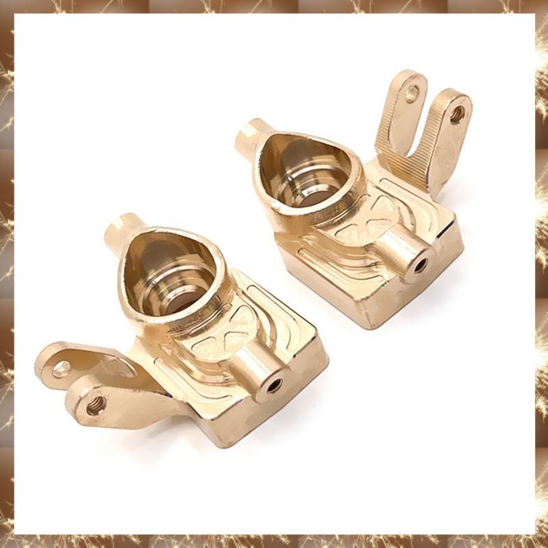 (YN)RC รถอัพเกรดทองเหลืองเพลาหน้าพวงมาลัยถ้วยชุดสําหรับ 1/12 H12Y H12Y + RC รถของเล่นอะไหล่