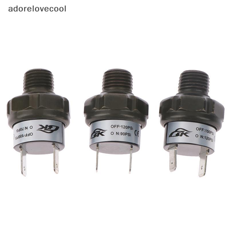 ADTH 1 ชิ้น Heavy Duty 1/4 NPT Airpressor ความดันสวิทช์ควบคุมวาล์ว 70-100PSI 90-120PSI 120-150PSI Ma