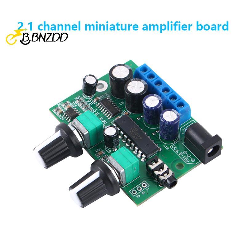 [BBNZDD] 6W+6W+25W HIFI Class D Digital Power Amplifier Module TDA1517P 2.1 Super Bass Mini Micro 3 