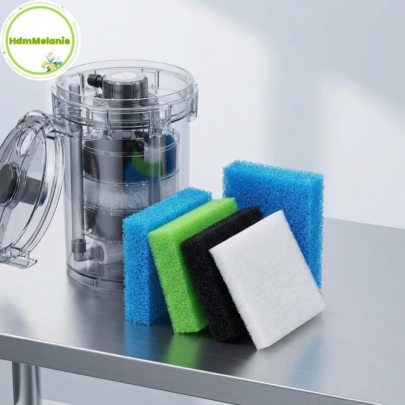 HDMM ประสิทธิภาพสูง Aquarium กรองผ้าฝ้ายสําหรับ Juwel Bioflow 5 PCS ขยายกรองชีวิต Perfect สําหรับบ้า