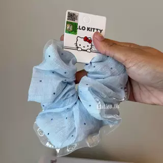 [แท้100%] Sanrio - Scrunchies ยางรัดผมคิตตี้ลิขสิทธิ์แท้ คอลใหม่ล่าสุด ยางรัดผมKitty โดนัท ลิขสิทธิ์แท้