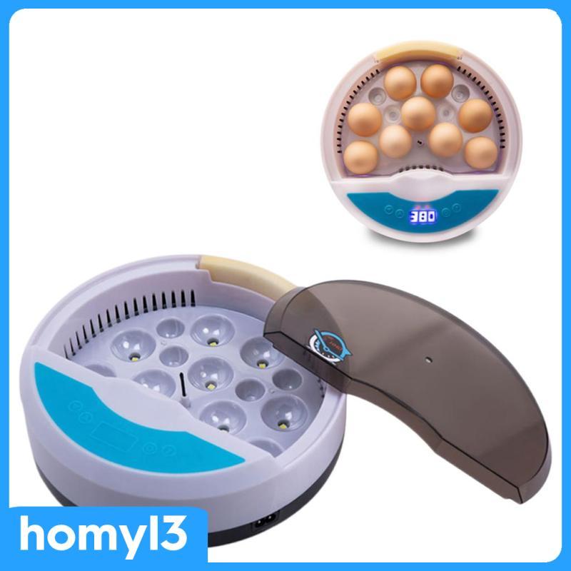[Homyl3] Chicken Bird 9Eggs Breeding Hatching Incubator 50HZ สําหรับนกไก่นกกระทา