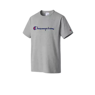CHAMPION ESSENTIAL CHAMPION LOGO เสื้อยืดแขนสั้นผู้ชาย