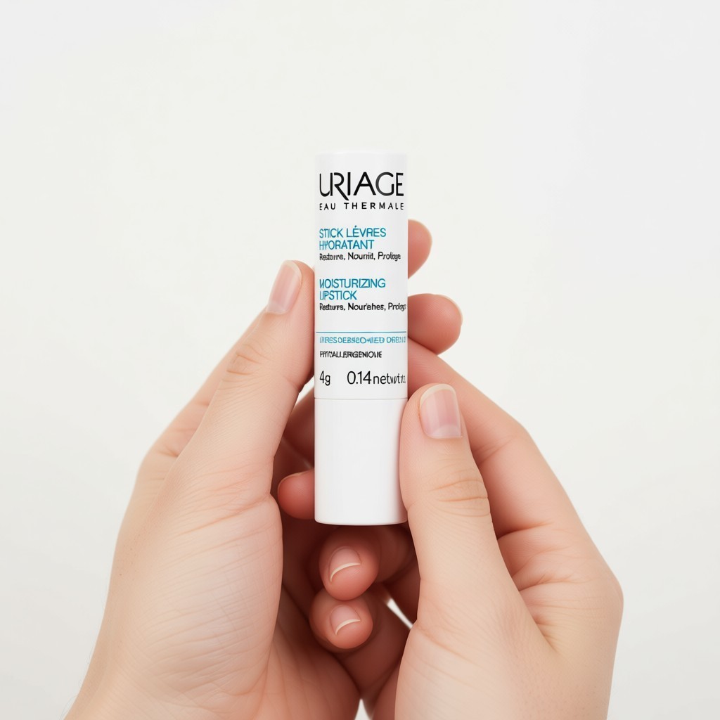 [uriage] Moisturizing Lip Balm, 4g, 1pc / Korean Lip Balm / Long-Lasting Moisture / ของแท้ 100% โดย 