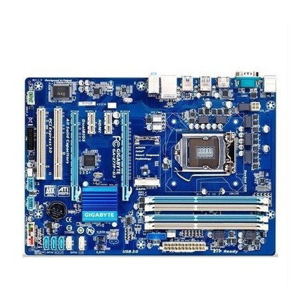 Z77 เมนบอร์ด Gigabyte Z77P-D3 1155 จอแสดงผลอิสระบอร์ดขนาดใหญ่รองรับ 1230 V2 3470