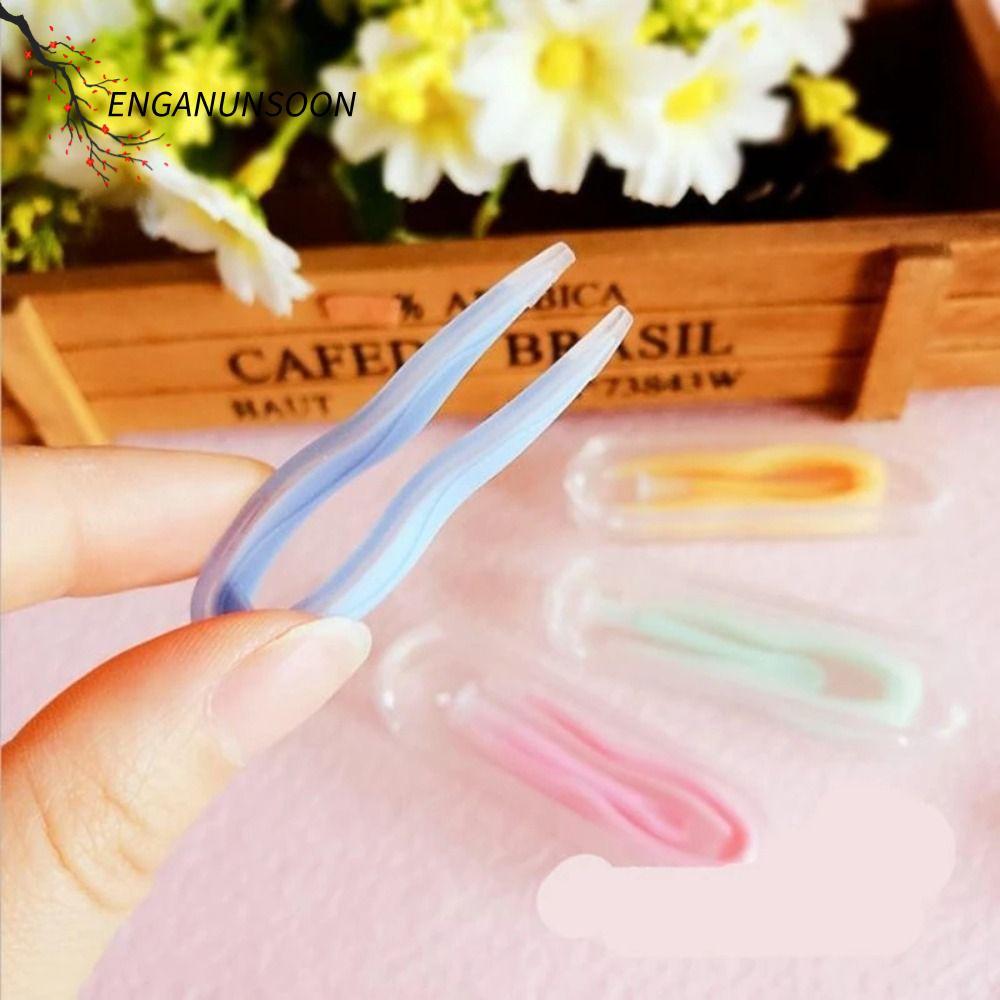 ENGANUNSOON 1PC ที่ใส่คอนแทคเลนส์, สีทึบสวมใส่เครื่องมือคอนแทคเลนส์, Eyes Care ชิ้นคลิปชุดผู้หญิงผู้