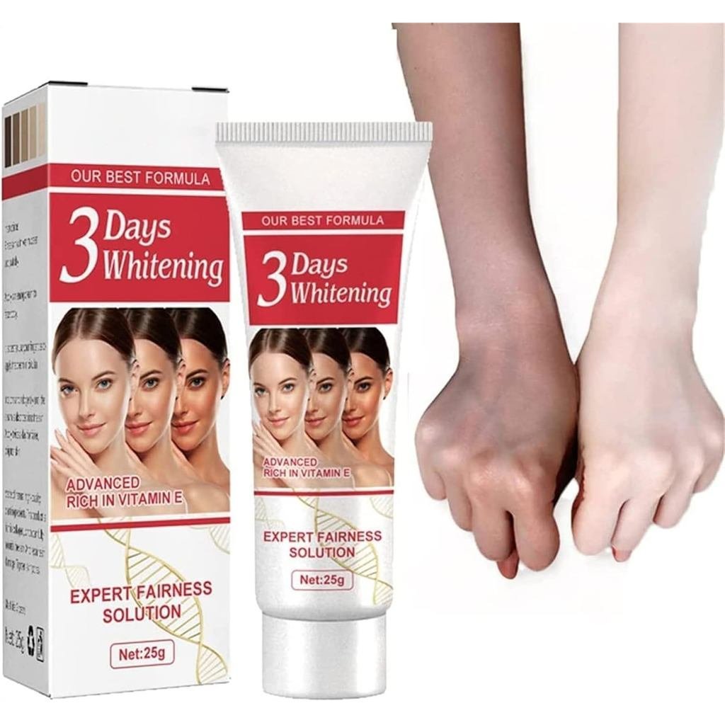 3 วัน Kojic Acid Moisturizer ครีม Kojic Acid Skin Lightening Cream สําหรับ Dark Skin Dark Corrector 