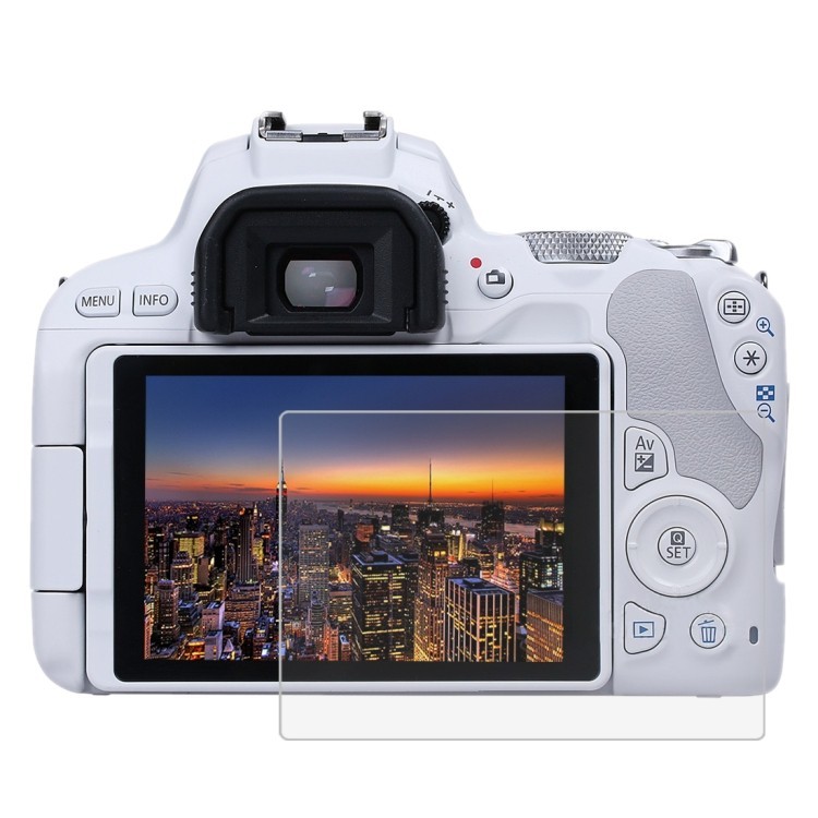 PULUZ 2.5D 9H ฟิล์มกระจกนิรภัยสําหรับ Canon EOS 200D / 200D II, ใช้งานร่วมกับ Canon KISS X9 / EOS Re