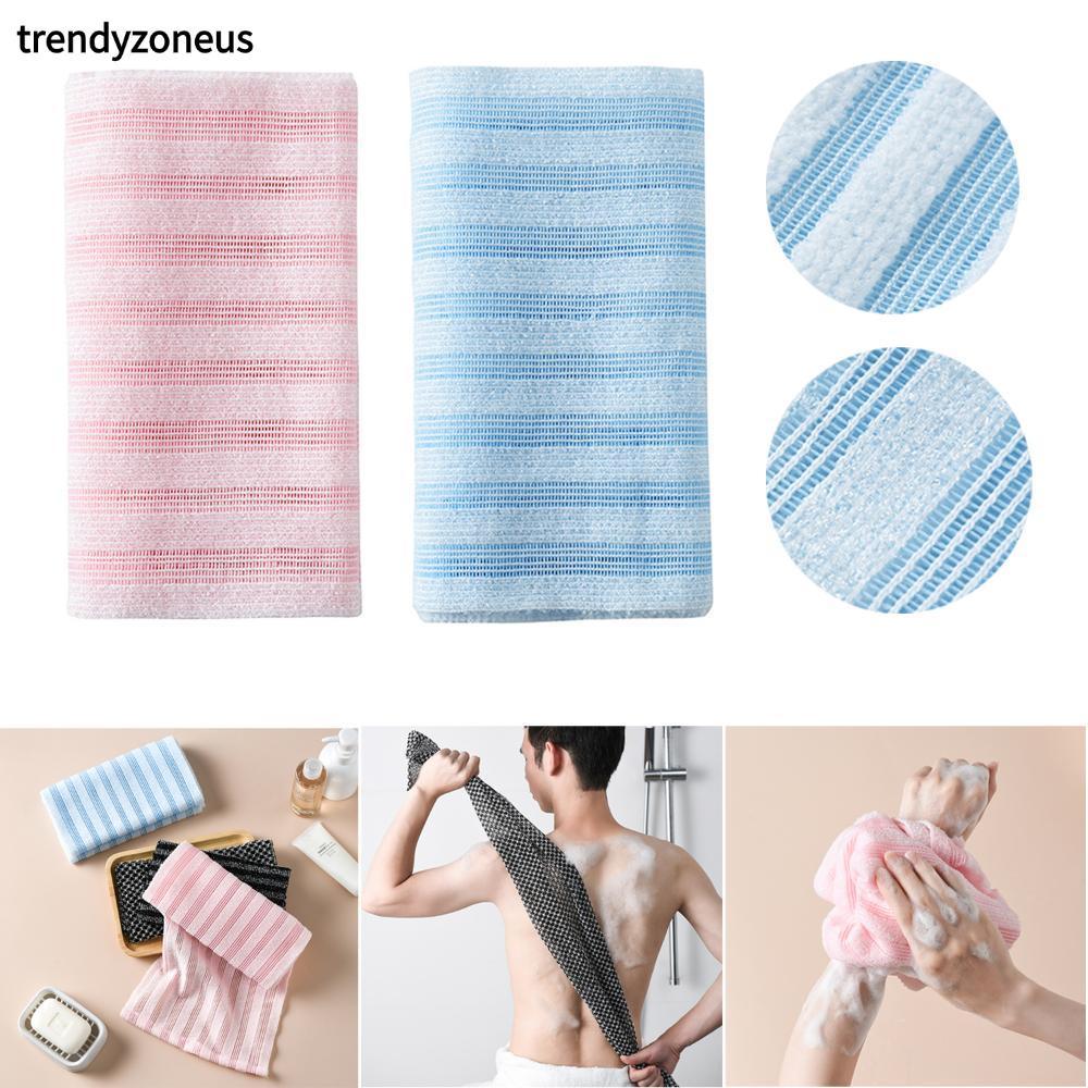 TRENDYZONEUS Back Scrubber Extreme Comfort Cleaner ทําความสะอาดร่างกายนวดฝักบัว Scrubber