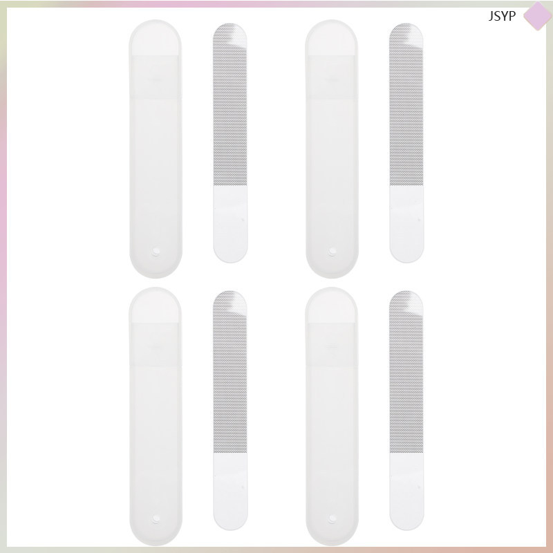4 ชุด Polisher Nail Essentials สําหรับไฟล์ไฟล์แก้ว Nano Nailing Blocks junshaoyipin