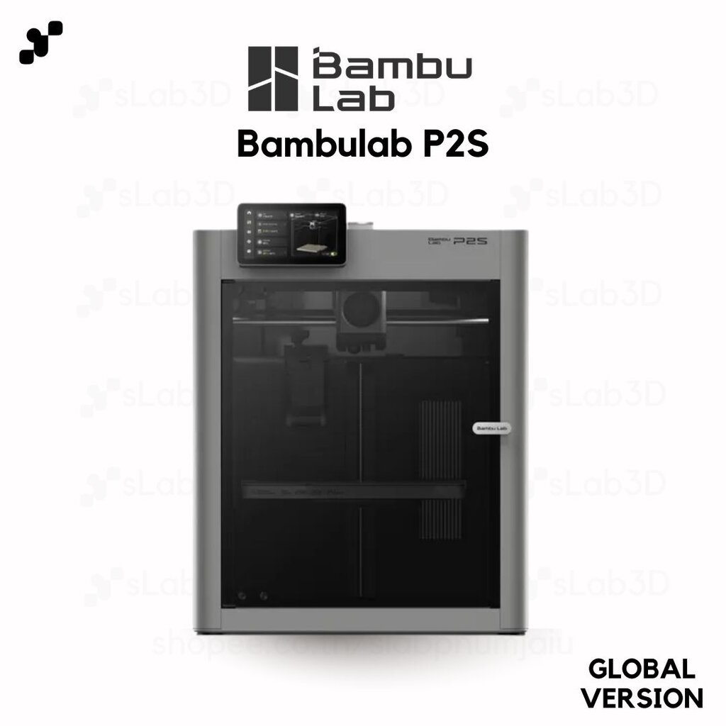 เครื่องพิมพ์สามมิติ (3D Printer) Bambulab P2S | แถมฟรี + FDM Starter Kit E เครื่องประกันไทย ราคา ถูกที่สุด ดีลบีเคเค แกลเลอรีภาพที่ 2