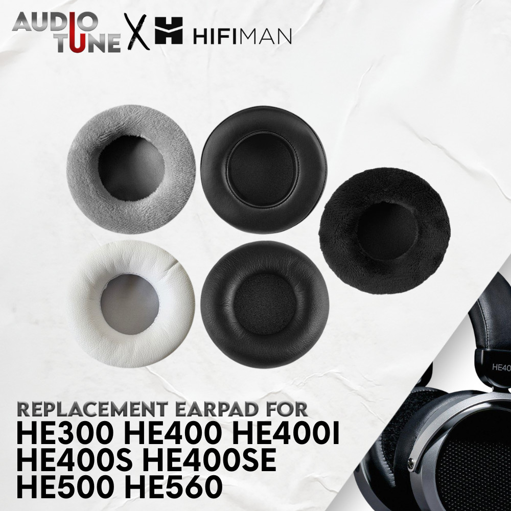 Earpad Earcup แผ่นรองหูฟัง Hifiman HE300 HE400 HE400i HE400s HE400se HE500 HE560 แผ่นโฟม