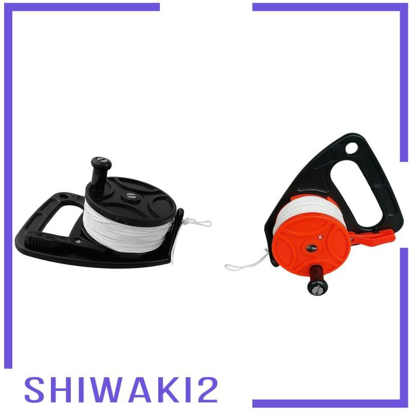 [Shiwaki2] SMB Reel Dive Wreck Scuba Diver Kayak Anchor พร้อมที่จับและสาย 150ft