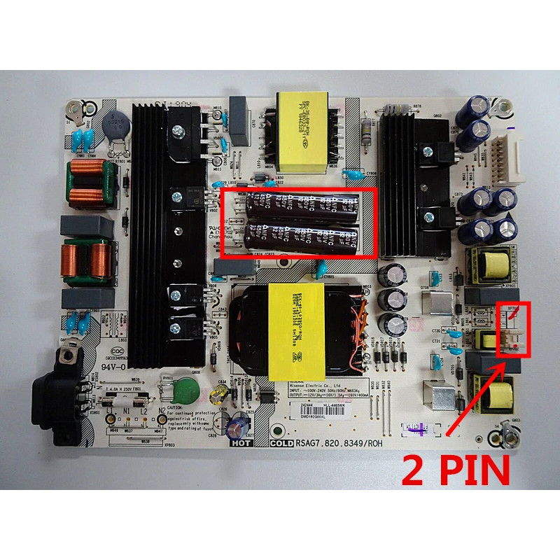 บอร์ดจ่ายไฟ RSAG7.820.8349/ROH สําหรับทีวี Hisense 247136 58H6550E H58AE6000 LC-58Q7370U LC-58Q7380U