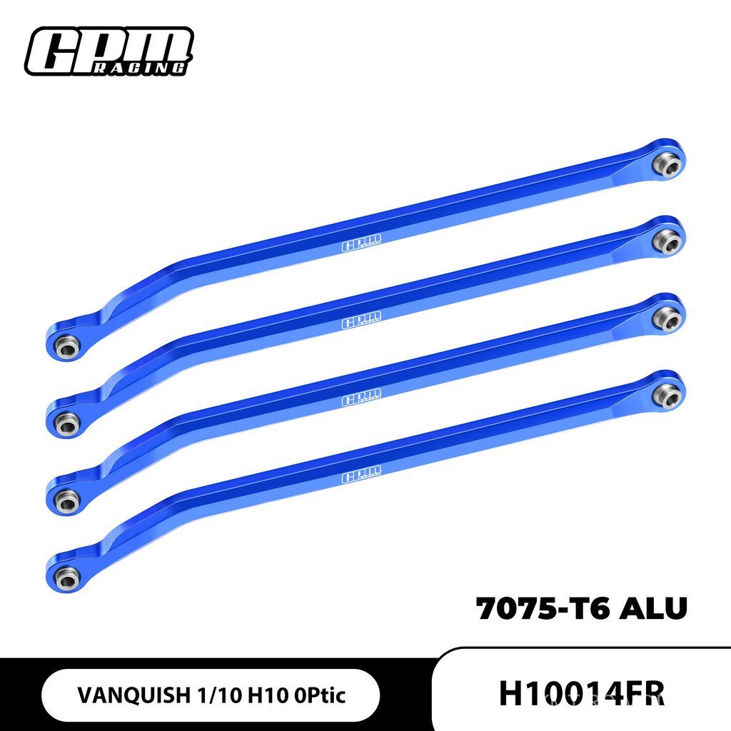 VANQUISH 1/10 H10 OPTIC Aluminium Alloy 7075-T6 High Through Lower Link Set