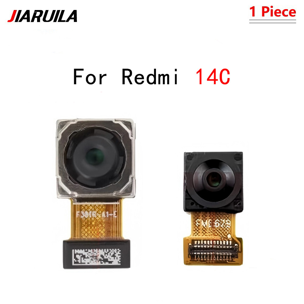สําหรับ Redmi 14C Selfie กล้องด้านหน้าด้านหลังเปลี่ยนโมดูลกล้อง