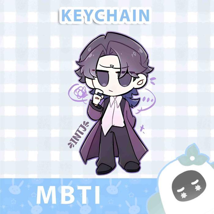 Gantungan Kunci Akrilk / พวงกุญแจ MBTI - INTJ