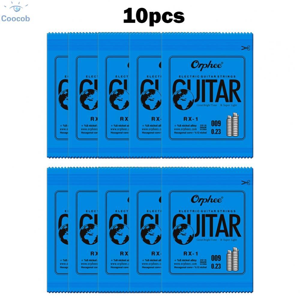 Orphee For Electric Guitar 1st E String ( 009) แพ็ค 10 ตัว เกจวัดบางพิเศษ