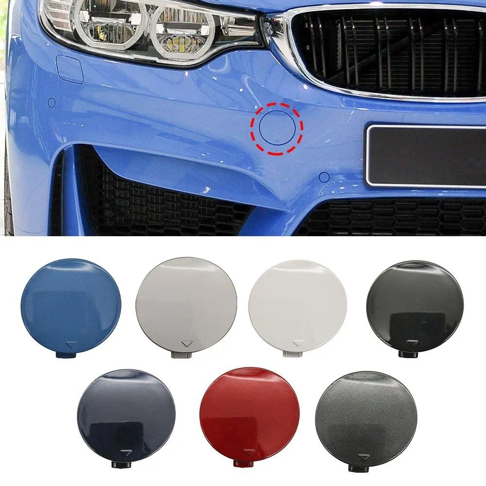 สําหรับ BMW F80 F82 F83 รถกันชนด้านหน้า Tow Hook ฝาครอบสีดําสีขาวสีเทาสีฟ้าอุปกรณ์เสริมสําหรับ BMW M