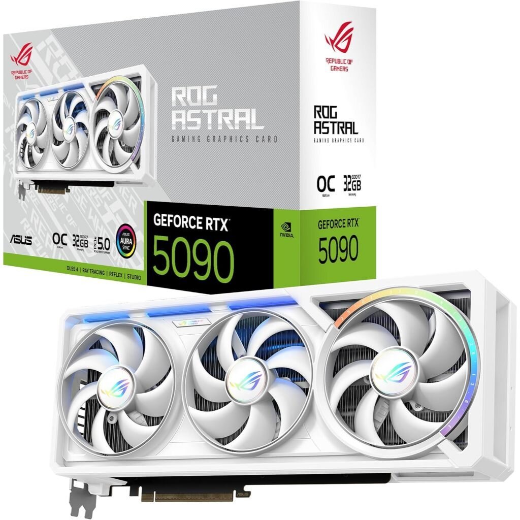 ASUS ROG Astral RTX 5090 32GB GDDR7 White OC Edition