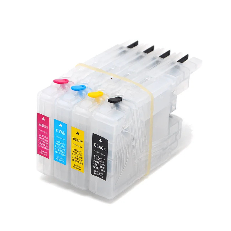 LC1220 LC1240 LC1280 ตลับหมึกเติมสําหรับ Brother DCP-J525W DCP-J725DW DCP-J925DW MFC-J430W MFC-J5910