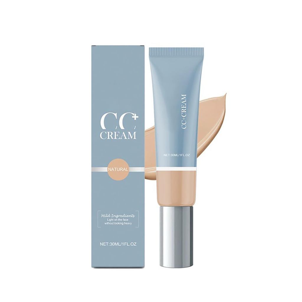 Primal Skin CC Cream for old Women Liquid Foundation, Natural Finish, Medium to Full Coverage-สีธรรม