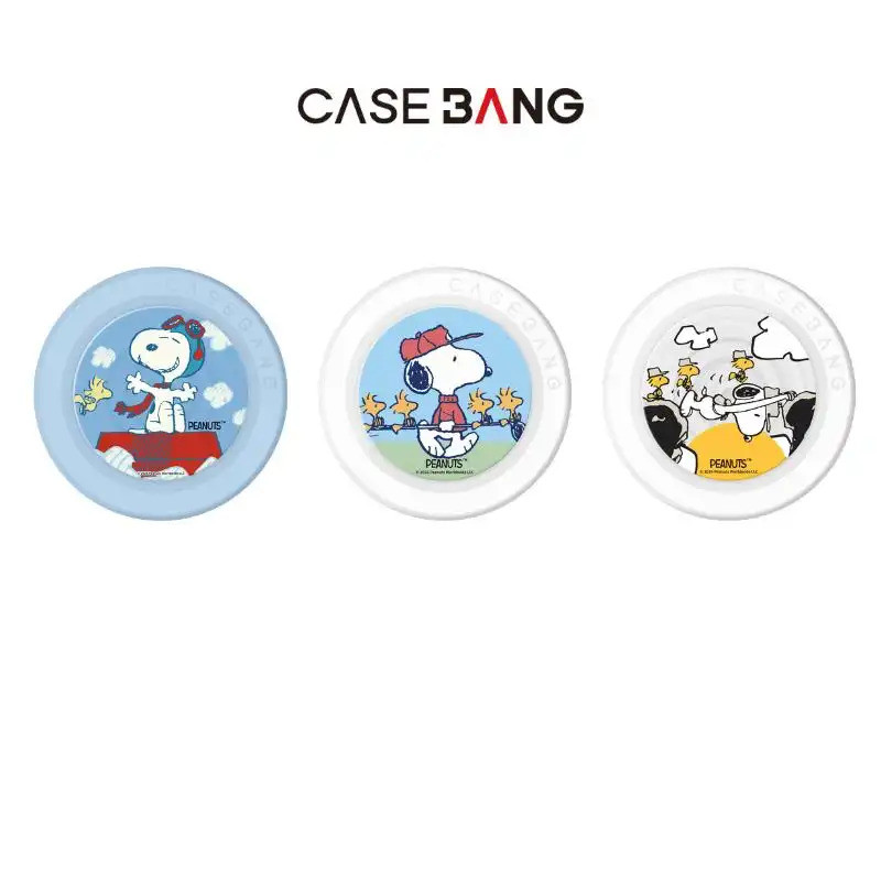 Casebang Magnetic Snoopy Series Pop Grip ถอดออกได้ บางและน้ําหนักเบา เข้ากันได้กับเคสแม่เหล็ก iPhone 12–17 ขาตั้งหลายมุม