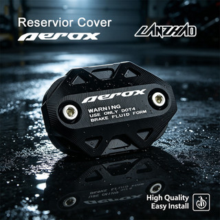 For YAMAHA Aerox 155 v1 v2 v3 CNC Brake Fluid Reservior Cover Master Cap Accessories