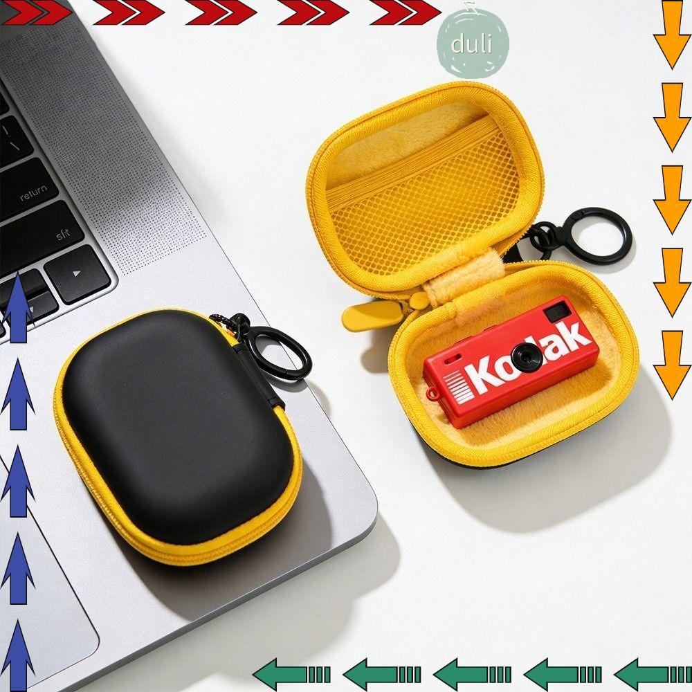 DUILIAN สําหรับ Kodak Charmera Hard-shell กระเป๋าเก็บกล้องพกพา ป้องกันรอยขีดข่วน