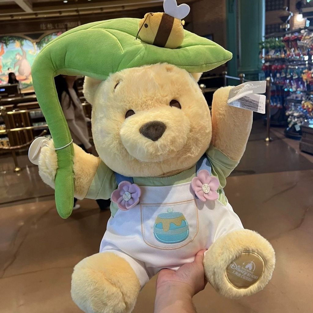 ขายพิเศษ Shanghai Disney Daigou 2024 Summer Puff Series Eeyore Piglet Piglet Tigger Doll สินค้า