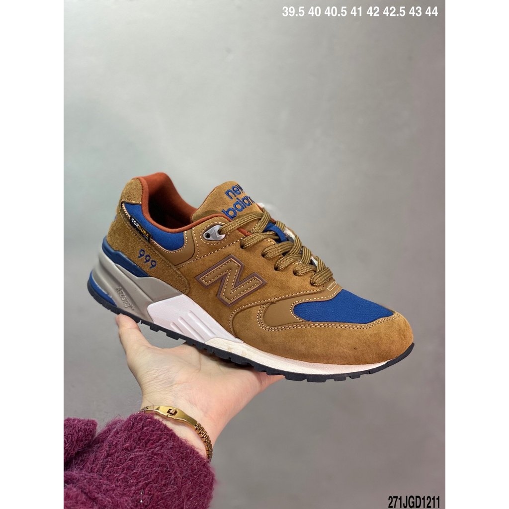 999 Series Classic Retro Casual Sports Jogging Shoes ML999BC #原装5层独立私模 ไม่มีความแตกต่างของสี Midsole