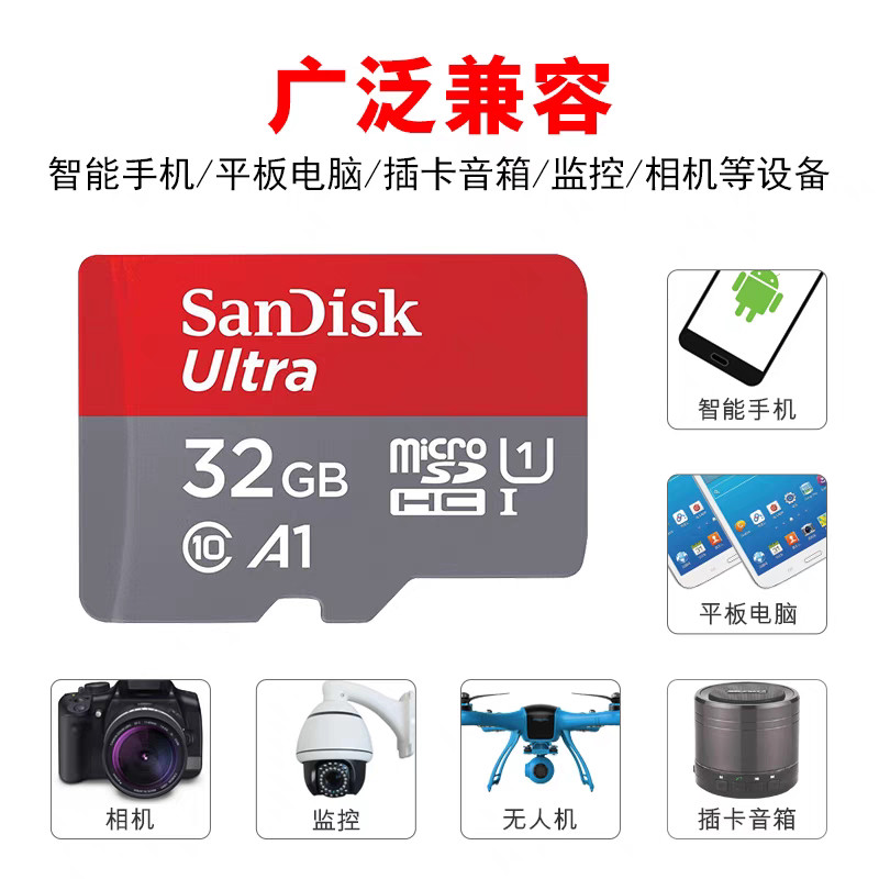 sdcard sdcard แท้ การ์ดหน่วยความจํา แซนดี้ 32ก กล้องเฝ้าระวังการ์ดหน่วยความจําความเร็วสูง