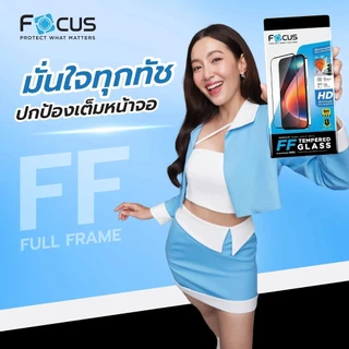 ฟิล์มกระจกเต็มจอ แบบใส Focus สำหรับ iPhone 17promax 17pro 17Air 17 16ProMax 16Pro 16Plus 16 15ProMax