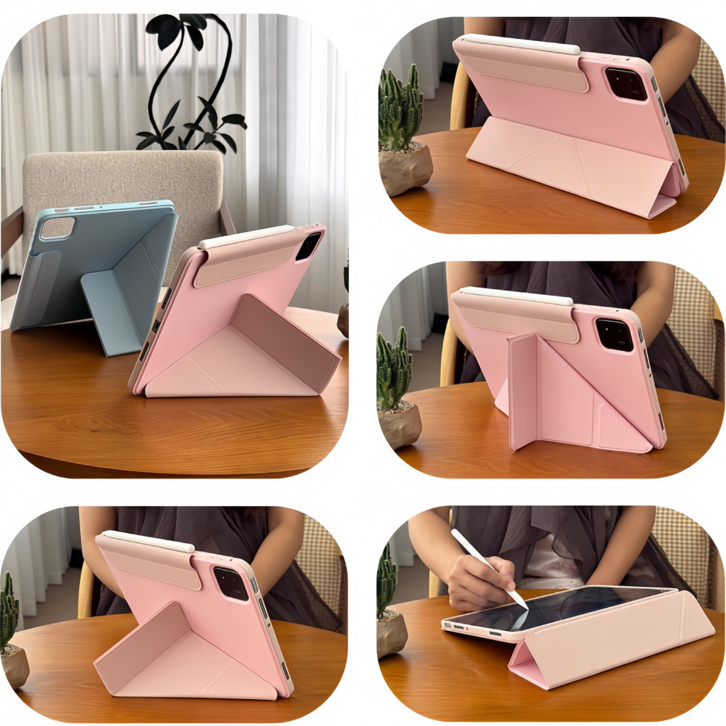 เคสป้องกันกันกระแทกสำหรับ Tab S10Lite S11 A11+ A8 A9 A9PLUS S9/S10FE S6Lite Y-พับสําหรับSamsungกรณี ราคา ถูกที่สุด ดีลบีเคเค แกลเลอรีภาพที่ 8