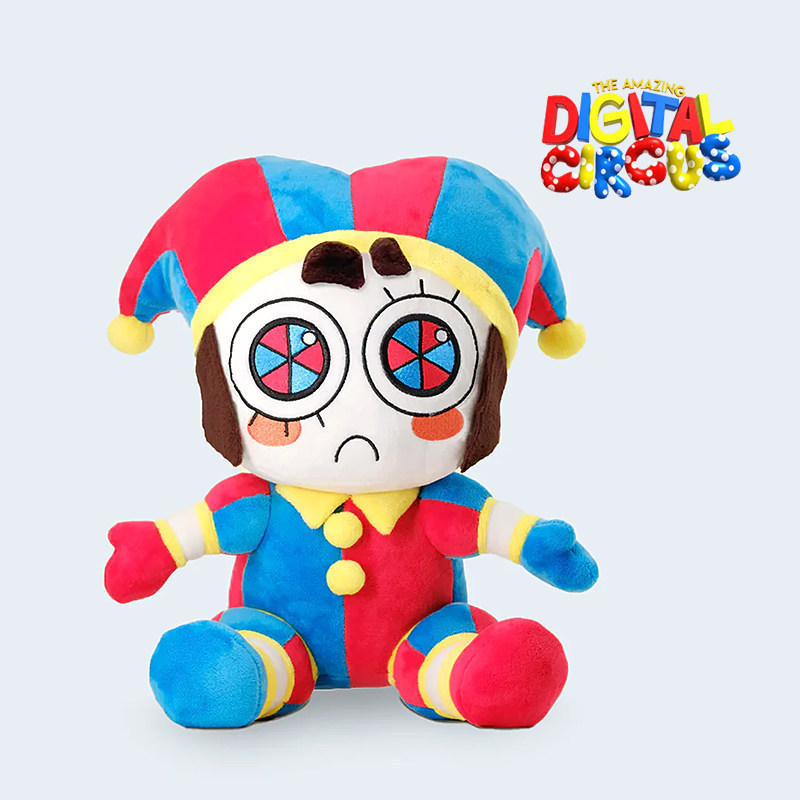 Magic Number Circus Doll สินค้าอย่างเป็นทางการ Pomni Harley Quinn Pomni หมอนของเล่นตุ๊กตา