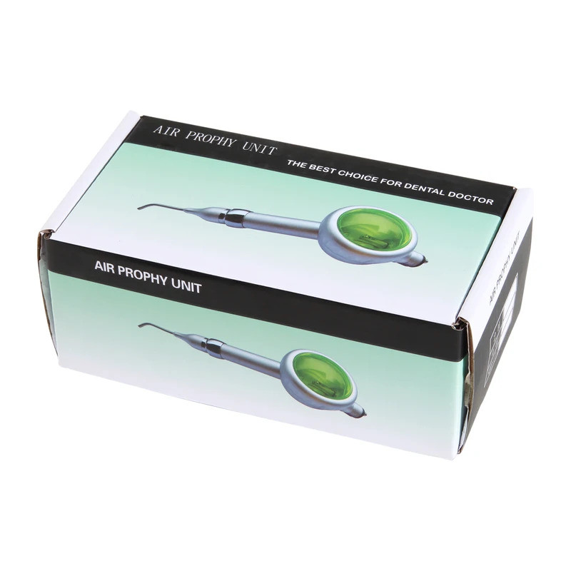 Dental Air Flow ฟัน Polisher Handpiece 2/4 หลุมสุขอนามัย 360o หมุน Prophy Jet ฟัน Prophy