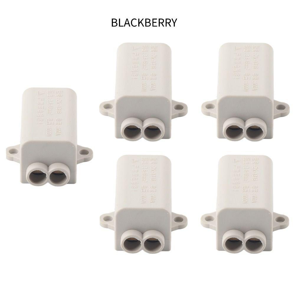 BLACKBERRY 5 ชิ้น Terminal Spliter, 2.5-16mm2 ZK-1316 Parallel Spliter, Parallel Connector 1000V 100