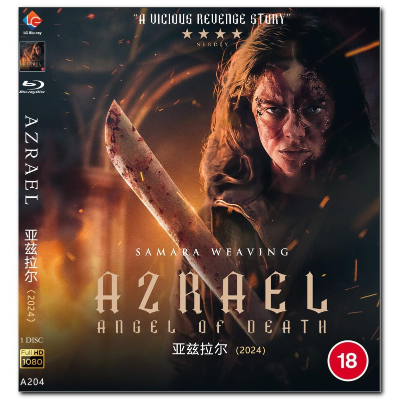 [ภาษาอังกฤษ][คลังสินค้าพร้อม] ภาพยนตร์ Blu-ray HD 4K UHD 1080P Azrael