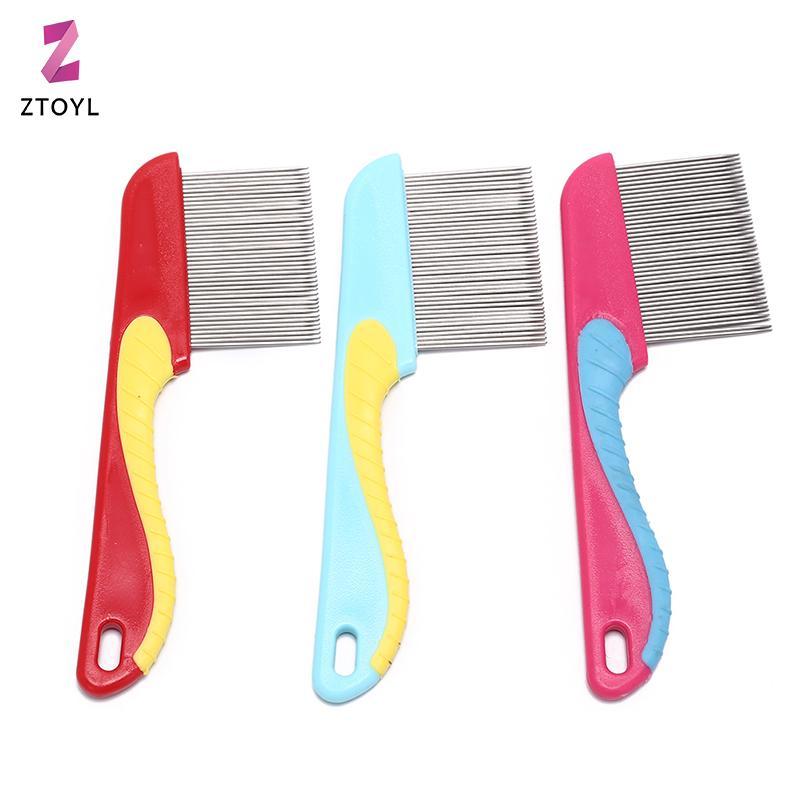 [ZTO-t] สุนัข แมว กําจัดขน สแตนเลส เหา หมัด nit hairb