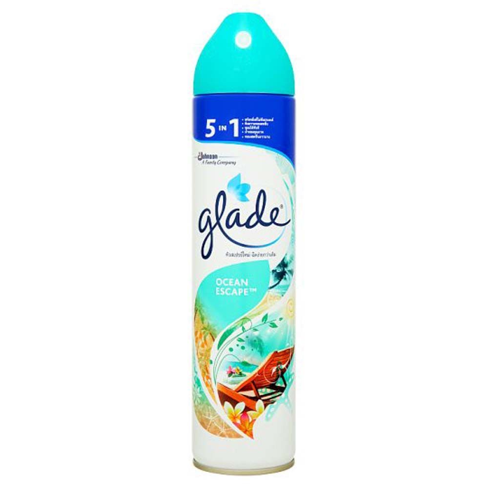 [สินค้าส่งด่วน]  เกลดสเปรย์ปรับอากาศโอเชี่ยนเอสเคป320มล. GLADE SPRAY OCEAN ESCAPE 320ML.