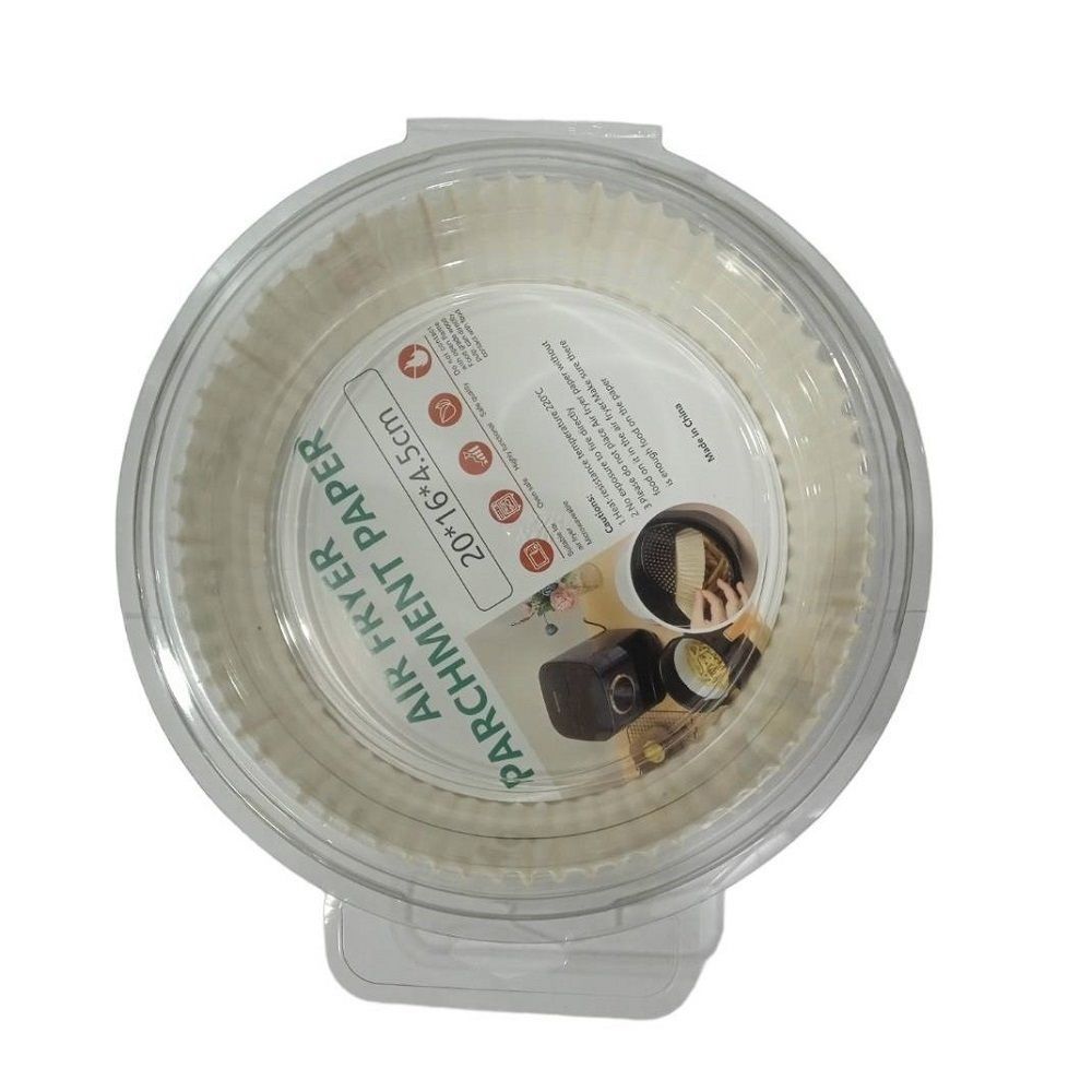 กระดาษรองอบในหม้อทอด 20X16X4.5ซม30ใบ (คละแบบ) BAKING PAPER IN FRYER20X16X4.5CM.30PCS (ASSORTED)