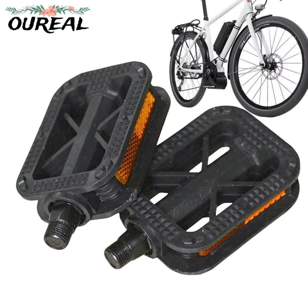 OUREAL MTB อุปกรณ์เสริม Ultralight 9 16 Mountain Bike เท้า Plat กันลื่นสำหรับการขี่จักรยานบนเส้นทางภูเขา