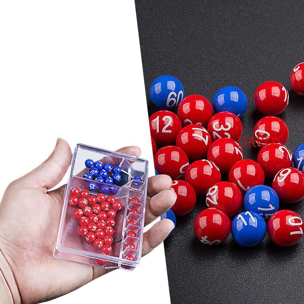 DARON Lucky Lottery Toy Party Game Entertainment Portable Mini 5+2 6+1 Entertainment Bingo Games