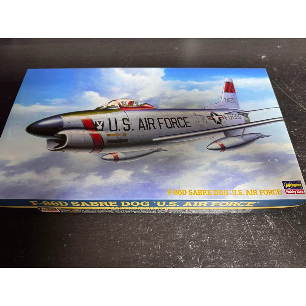 [สต๊อกพร้อม ติดต่อหากคุณฮาเซกาวะ ฮาเซกาวะ 1/72 F-86D SABRE
