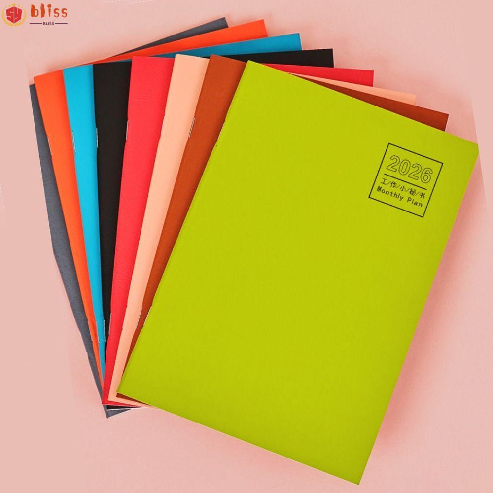 BLLISS 2026 Schedules Notebook, Learning Plan 24 Sheets Planner Notebook, Efficient Work Efficiency 