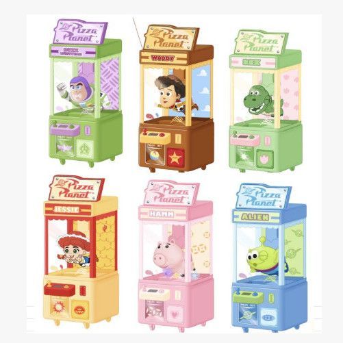 สินค้าใหม่ Toy Story mini Buzz Lightyear Claw Machine Assembly เครื่องประดับของขวัญกล่องลึกลับ