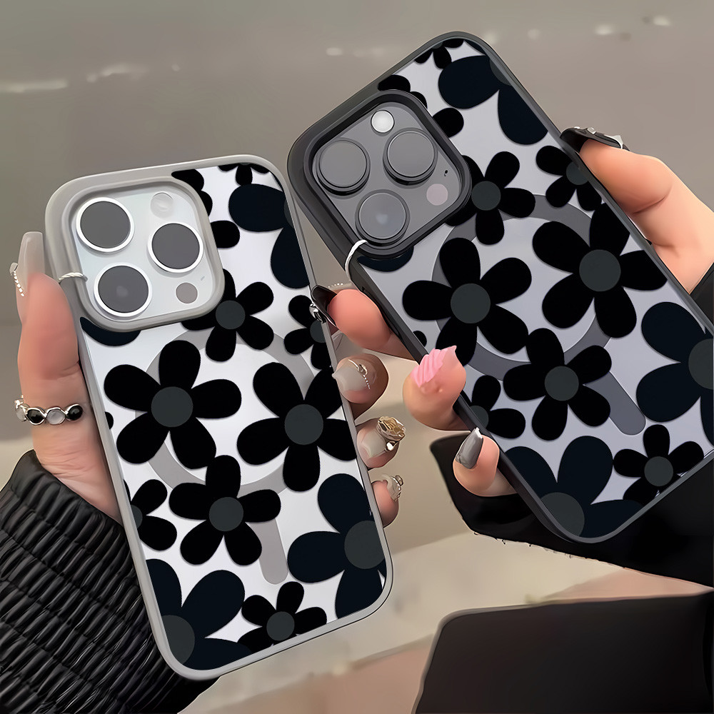 Soft Matte Magnetic เคสทรศัพท์ For Samsung A57 5G A 57 A56 A17 A16 A15 A07 A55 A06 A37 A54 A26 A36 A35 เคสโทรศัพท์มือถือ