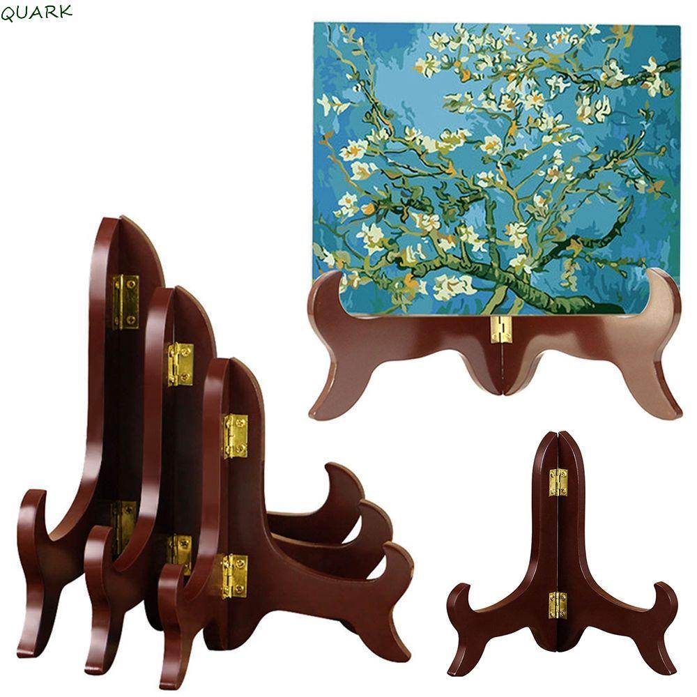 QUARK ขาตั้งจอแสดงผลภาพตกแต่งฐานหนังสือ High End Home Decor มัลติฟังก์ชั่น 5/6/7/8 นิ้วผู้ถือกรอบรูป